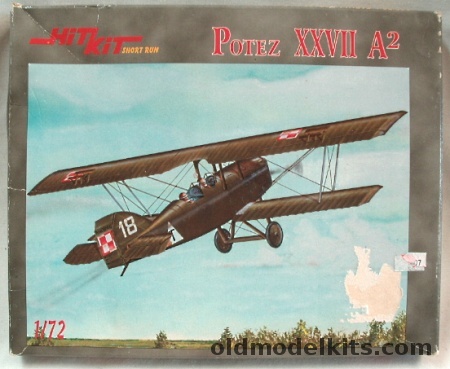 Hit Kit 1/72 Potez XXVII A2 (Potez 27), SWW-2822 plastic model kit